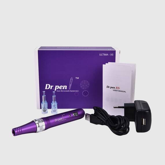 Aparat Microneedling, Dr. Pen Ultima X5, cu acumulator Reincarcabil - - Roveli