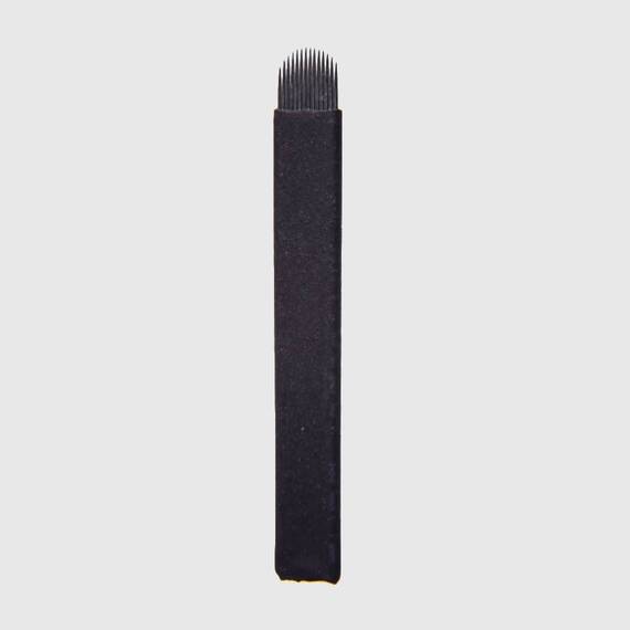 Ac Microblading, BioMaser, 18u SuperBlack, 0.25mm - - Roveli