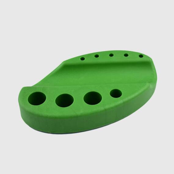 Suport capacele pigmenti si dermograf din SILICON - Verde - - Roveli