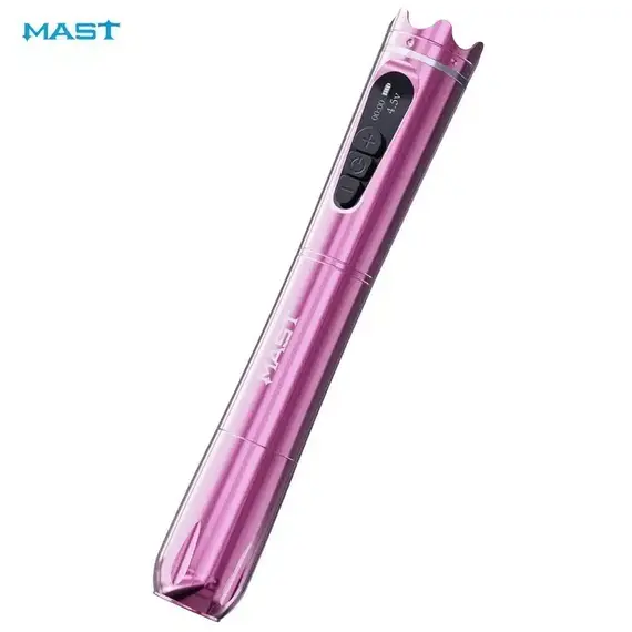 Aparat digital micropigmentare Mast Crown cu acumulator - Pink - - Roveli