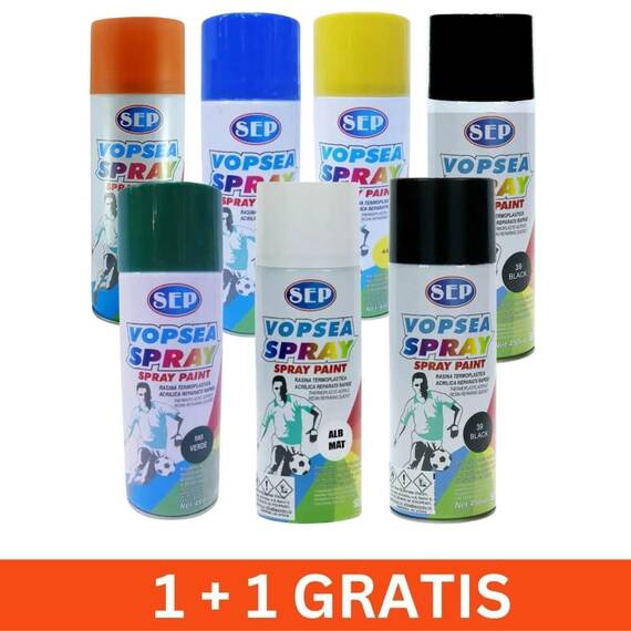 Vopsea auto spray 400ml, rasina acrilica, 8 culori, 1+1 gratis - 2- Roveli