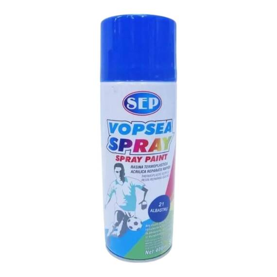 Vopsea auto spray 400ml, rasina acrilica, 8 culori, 1+1 gratis - 8- Roveli