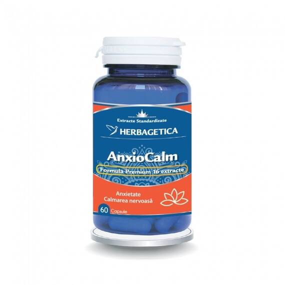 AnxioCalm 60 capsule Herbagetica - - Roveli