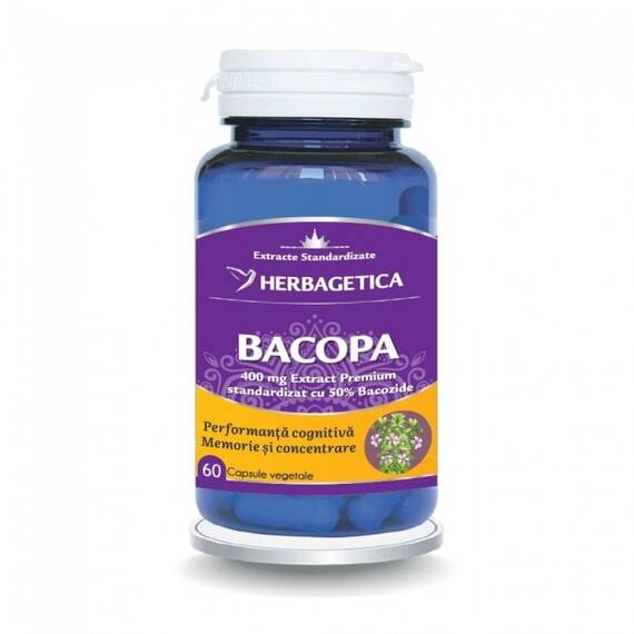 Bacopa 60 capsule Herbagetica - - Roveli