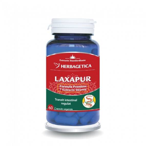 Laxapur 60 capsule Herbagetica - - Roveli