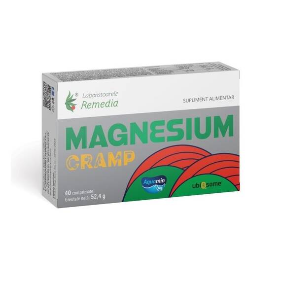 Magnesium Cramp 40 comprimate Laboratoarele Remedia - - Roveli