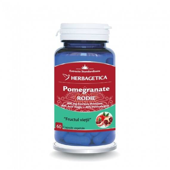 Pomegranate Rodie 60 capsule Herbagetica - - Roveli