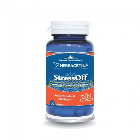 StressOff 60 capsule Herbagetica - - Roveli