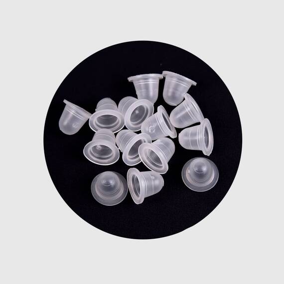 Capacele pigment din silicon (100buc) - Mici (diametru 0.8cm) - - Roveli