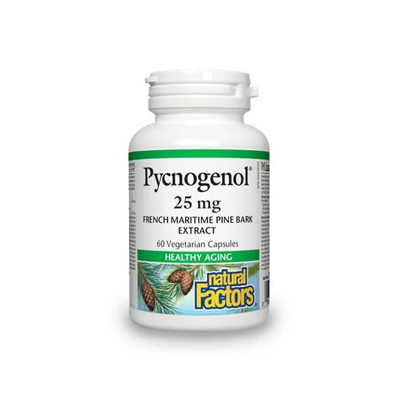 Pycnogenol 25 mg 60 capsule Natural Factors - - Roveli