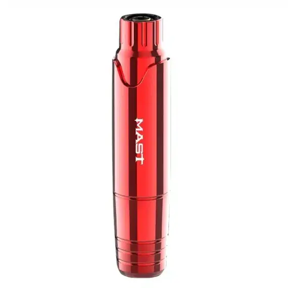 Aparat digital micropigmentare Mast P10 cu acumulator - Rosu - - Roveli