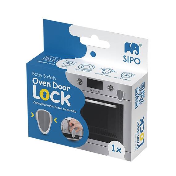 Blocator usa cuptor, SIPO, pentru siguranta copiilor, 1 bucata - 11- Roveli