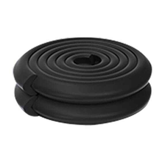 Rola protectie din spuma groasa pentru colturi mobilier, pentru copii, SIPO Baby Safety, 2 metri, Negru - 14- Roveli
