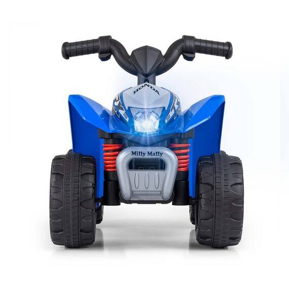 ATV electric pentru copii licenta Honda 18-36 Luni cu sunete si lumini, Blue - 3- Roveli