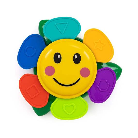 Jucarie de baie cu 6 cupe colorate, Stacking Flower - 3- Roveli