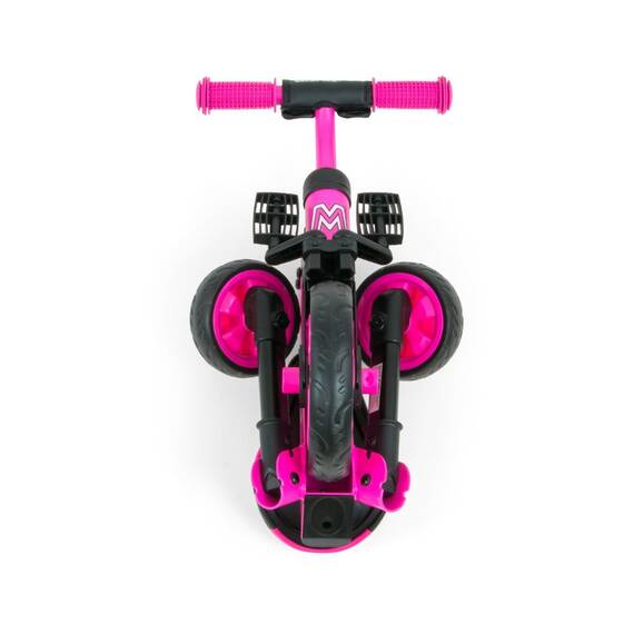 Tricicleta pliabila, transformabila in Bicicleta fara pedale, Grande Pink - 6- Roveli