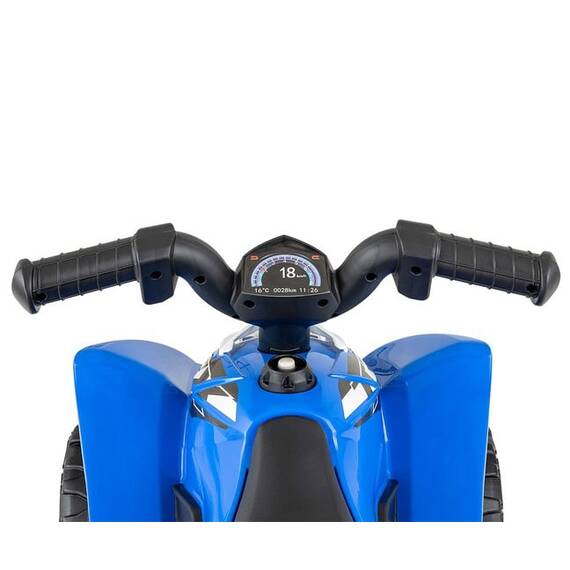 ATV electric pentru copii licenta Honda 18-36 Luni cu sunete si lumini, Blue - 7- Roveli