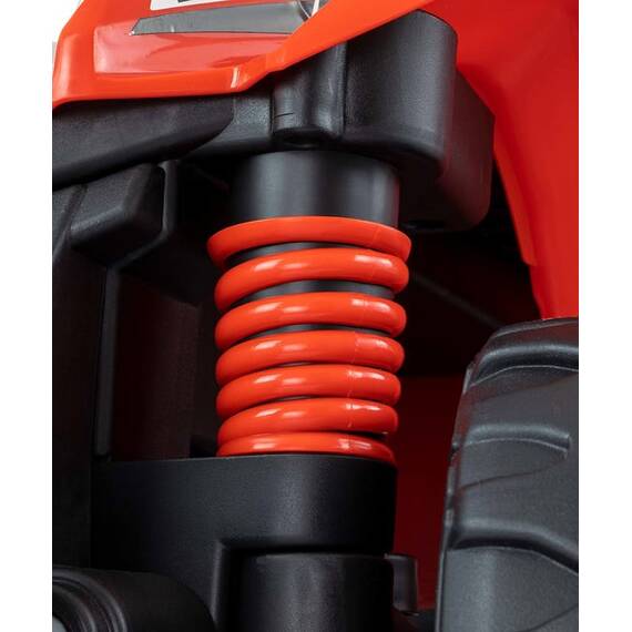 ATV electric pentru copii licenta Honda 18-36 Luni cu sunete si lumini, Red - 6- Roveli
