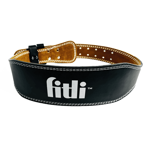 Centura pentru ridicare greutati,din piele ecologica pentru culturism,fitness, bodybuilding - 3- Roveli