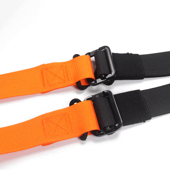 Sistem suspensie TRX Crossfit, Negru-Portocaliu - 9- Roveli