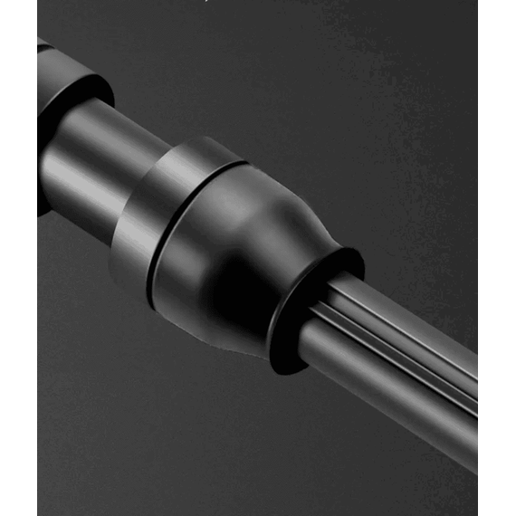 Bara de tractiuni pentru usa,multifunctionala, manere din spuma, Negru - 7- Roveli