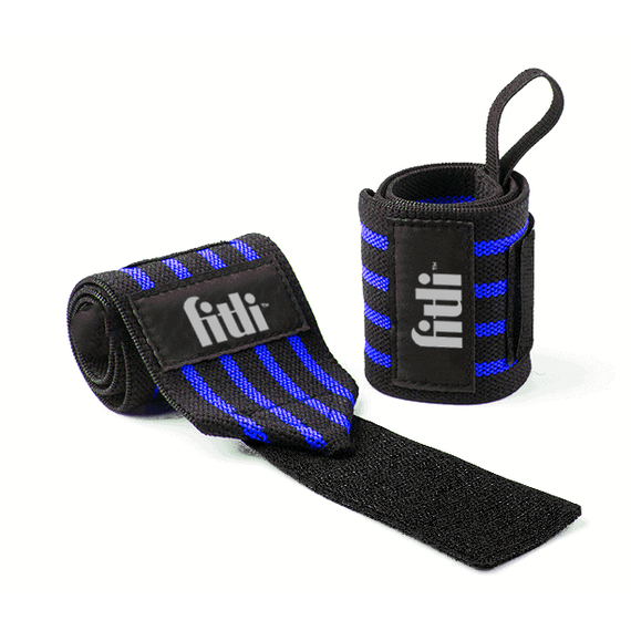 Set Bandaj pentru incheiatura mainii, 56.5x8.2 cm, FitLi, Albastru - 8- Roveli