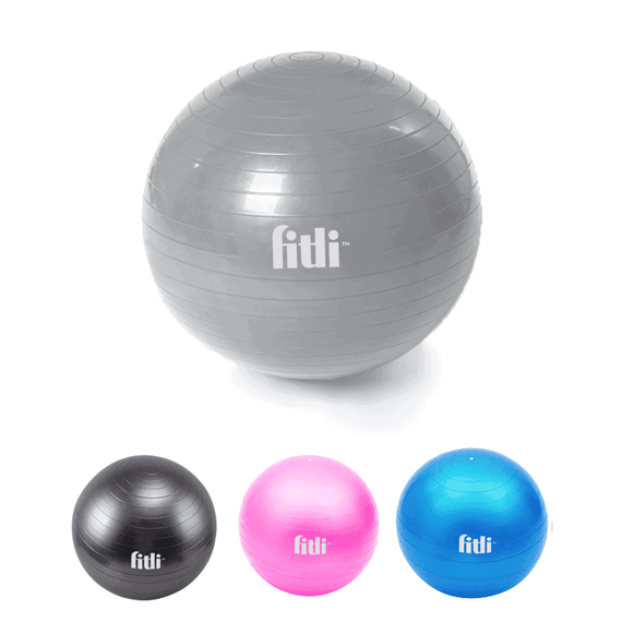 Minge fitness 75cm, Fitli, pentru exercitii gimnastica, aerobic, pilates, recuperare, pompa inclusa, Gri - 11- Roveli