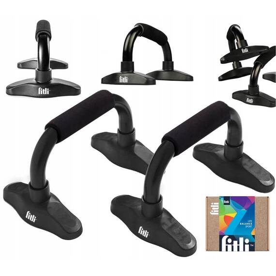 Set 2 Manere pentru Flotari si Exercitii Fitness, Push Up Bar, Yoga, Fitness, Fitli - 9- Roveli