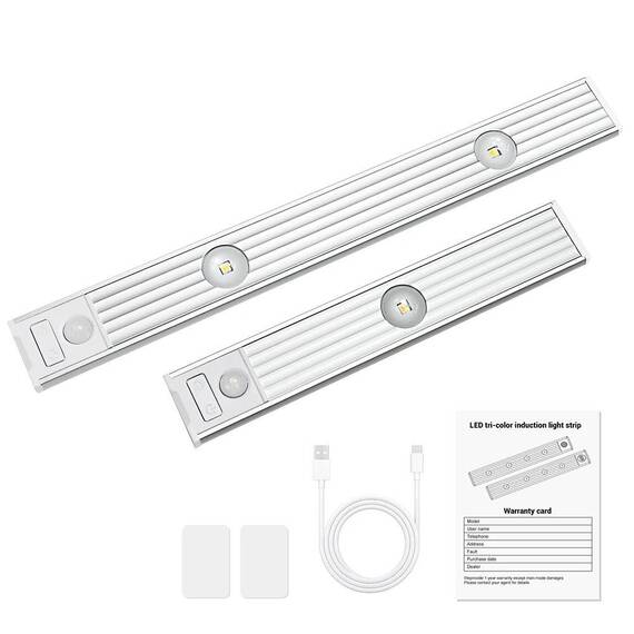 Lampa LED pentru dulap : Marime - 20 cm, Set - 1 buc, Marime (tm): 20 cm, Set (tm): 1 buc - - Roveli