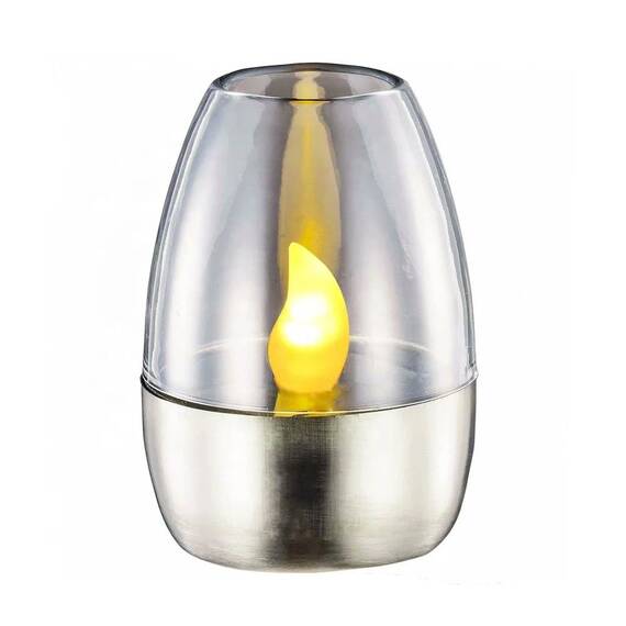 Lumanari solare reincarcabile, cu LED-uri, pentru exterior, rezistente la apa, cutie cu 6 bucati : Tip lumina - Calda, Tip lumina (tm): Calda - - Roveli