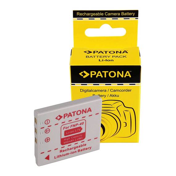 Acumulator /Baterie PATONA pentru FUJI FINEPIX NP-40 NP40 F402 F610 F700 F810 Pentax- 1013 - - Roveli