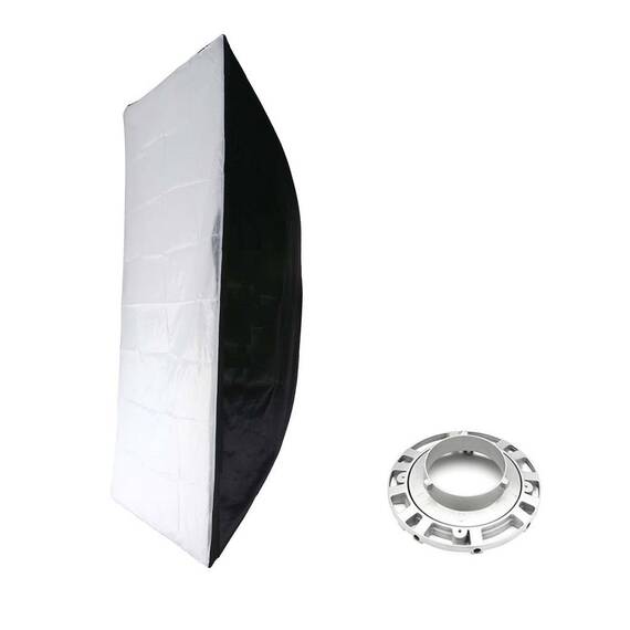 Softbox 80x120cm cu montura Bowens HUSA DETERIORATA - - Roveli