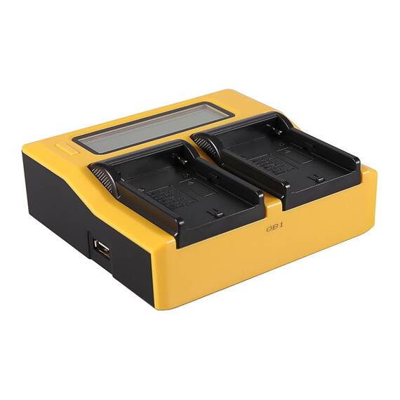 Incarcator Patona Dual LCD USB compatibil Canon LP-E8 EOS 550D 600D 650D 700D - - Roveli