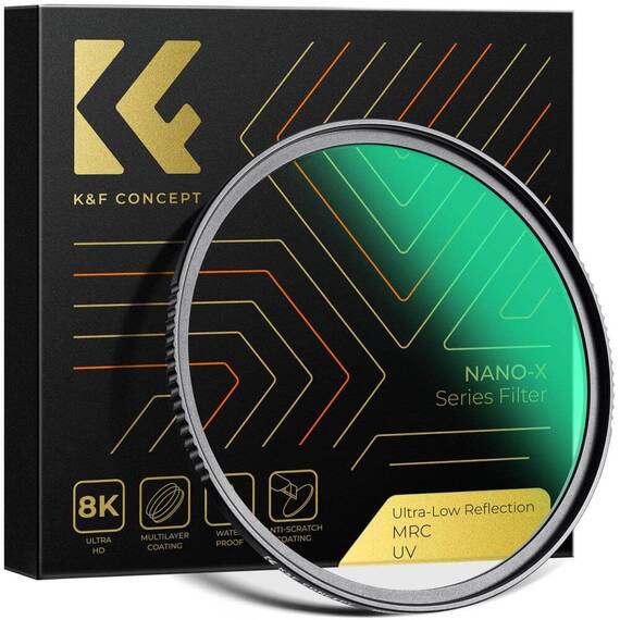Filtru K&F Concept UV Filter Ultra-low Reflection Nano-X Series - - Roveli