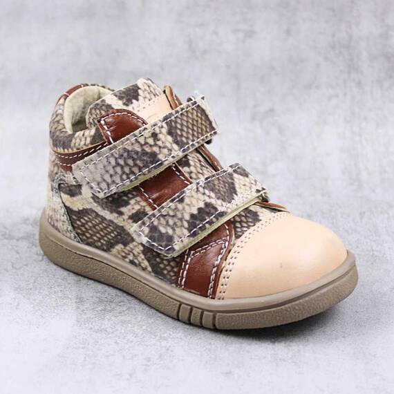 Ghete sport pentru copii , din piele naturala 3237-MULTICOLOR4, Marime (12): 22 - - Roveli