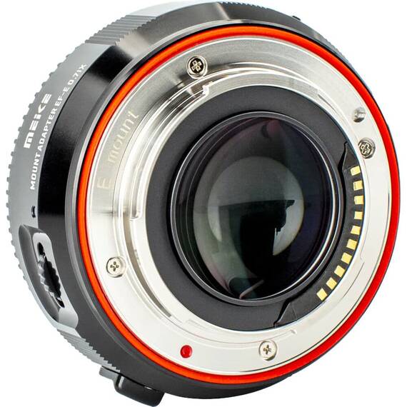 Adaptor Speedbooster Meike MK-EFTE-0.71X  de la Canon EF/EF-S la Sony E-Mount - - Roveli