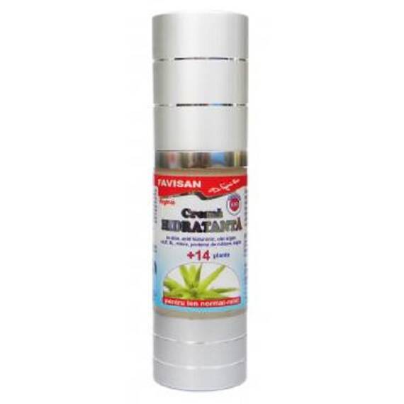 Crema Hidratanta cu 14 Plante 30 ml Favisan - - Roveli