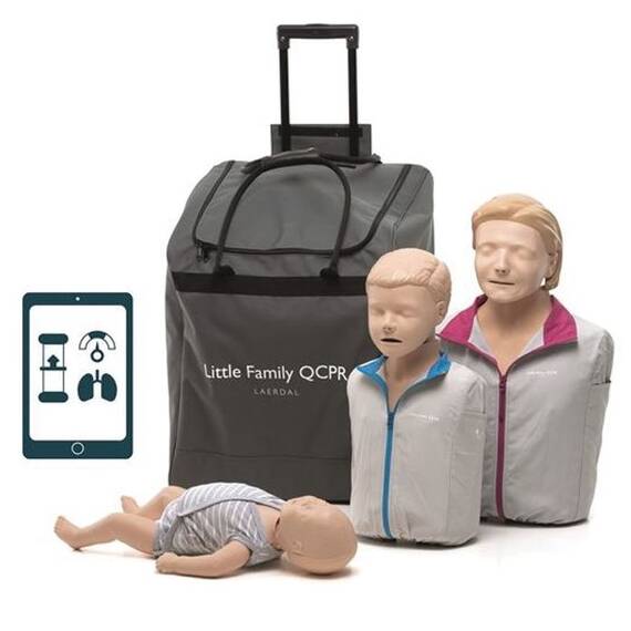 Manechin - familie LAERDAL LITTLE FAMILY - - Roveli