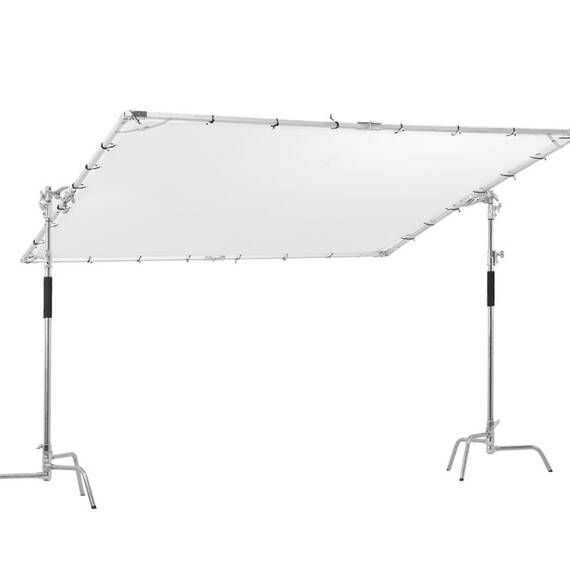 Panou Difuzie Lumina Tip Fluture 2.4mx2.4m Butterfly Frame with Cloth Kit 2.4x2.4MBF - - Roveli