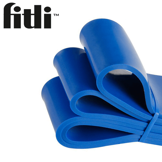 Banda elastica, banda de rezistenta pentru fitness, antrenament in sala de gimnastica, gimnastica de recuperare, Latex, 208 cm, 32-8 - 6- Roveli
