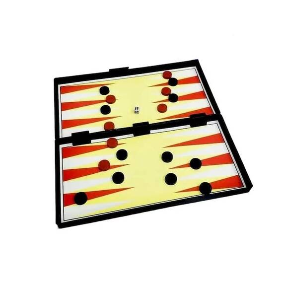 Set placa magnetica de joc Sah/Dame/Table, 1 + 1 gratis - 3- Roveli