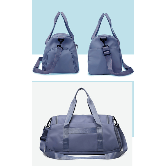 Geanta sport pentru fitness,calatorii, multiple compartimente, 31L ,Bleu - 2- Roveli