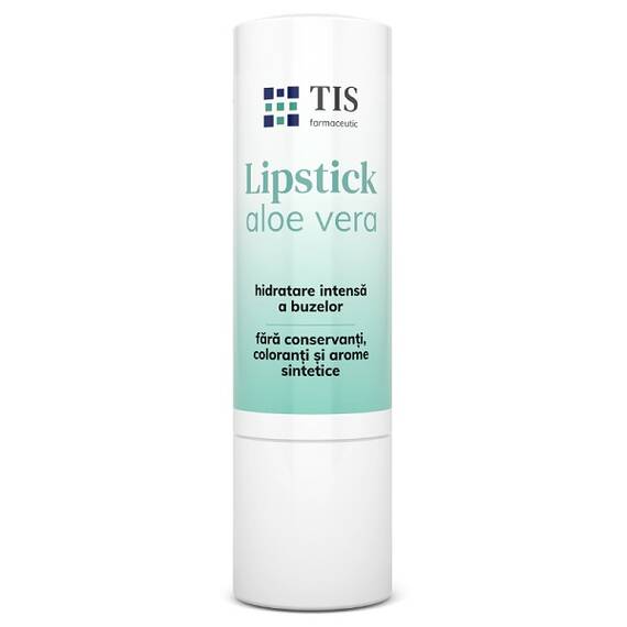 Lipstick cu Aloe Vera 4 g Tis Farmaceutic - - Roveli
