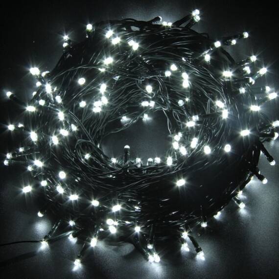 Instalatie pom, liniara, 100 LED, 9m, diverse culori, 1+1 gratis - 4- Roveli