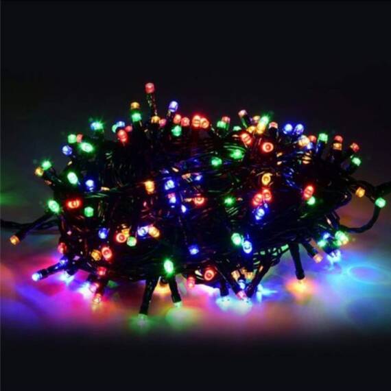 Instalatie pom, liniara, 100 LED, 9m, diverse culori, 1+1 gratis - 12- Roveli