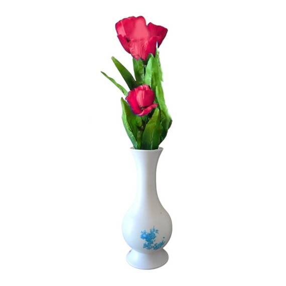 Vaza iluminata LED cu flori, 220V, 57cm, 3 modele - 3- Roveli