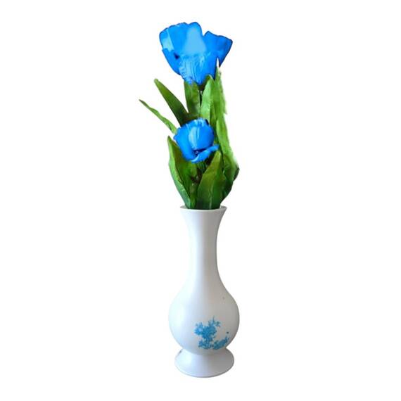 Vaza iluminata LED cu flori, 220V, 57cm, 3 modele - 5- Roveli