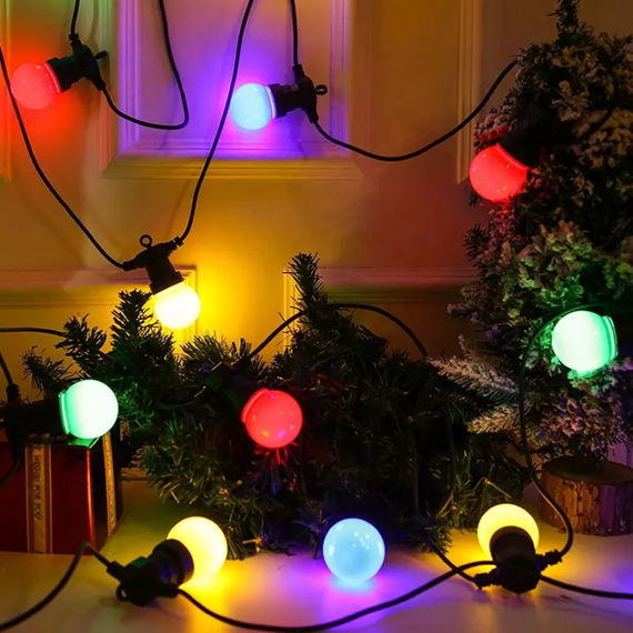 Instalatie ghirlanda multicolor, 20LED, 5 m, consum redus - 2- Roveli