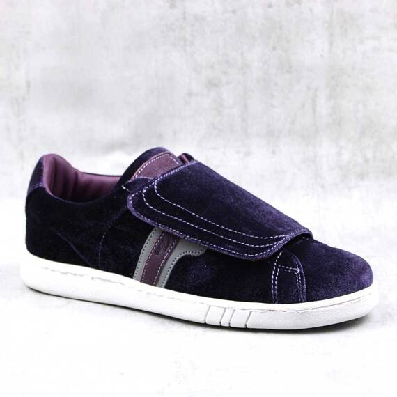 ​Sneakers dama , din catifea , cu talpa cusuta 7002-MOV, Culoare (12): Mov, Marime (12): 37 - - Roveli