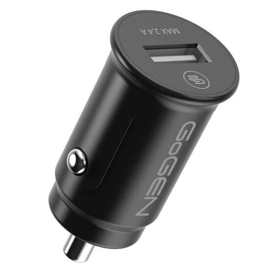 Adaptor incarcare priza auto GoGEN CH 13, 1xUSB, 5V/2.4A, 12W, negru - - Roveli